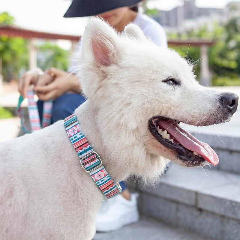 Boho Style Pet Collar, Adjustable Pet Collar, Comfortabl Pet Supplies for Small Medium Large Dogs