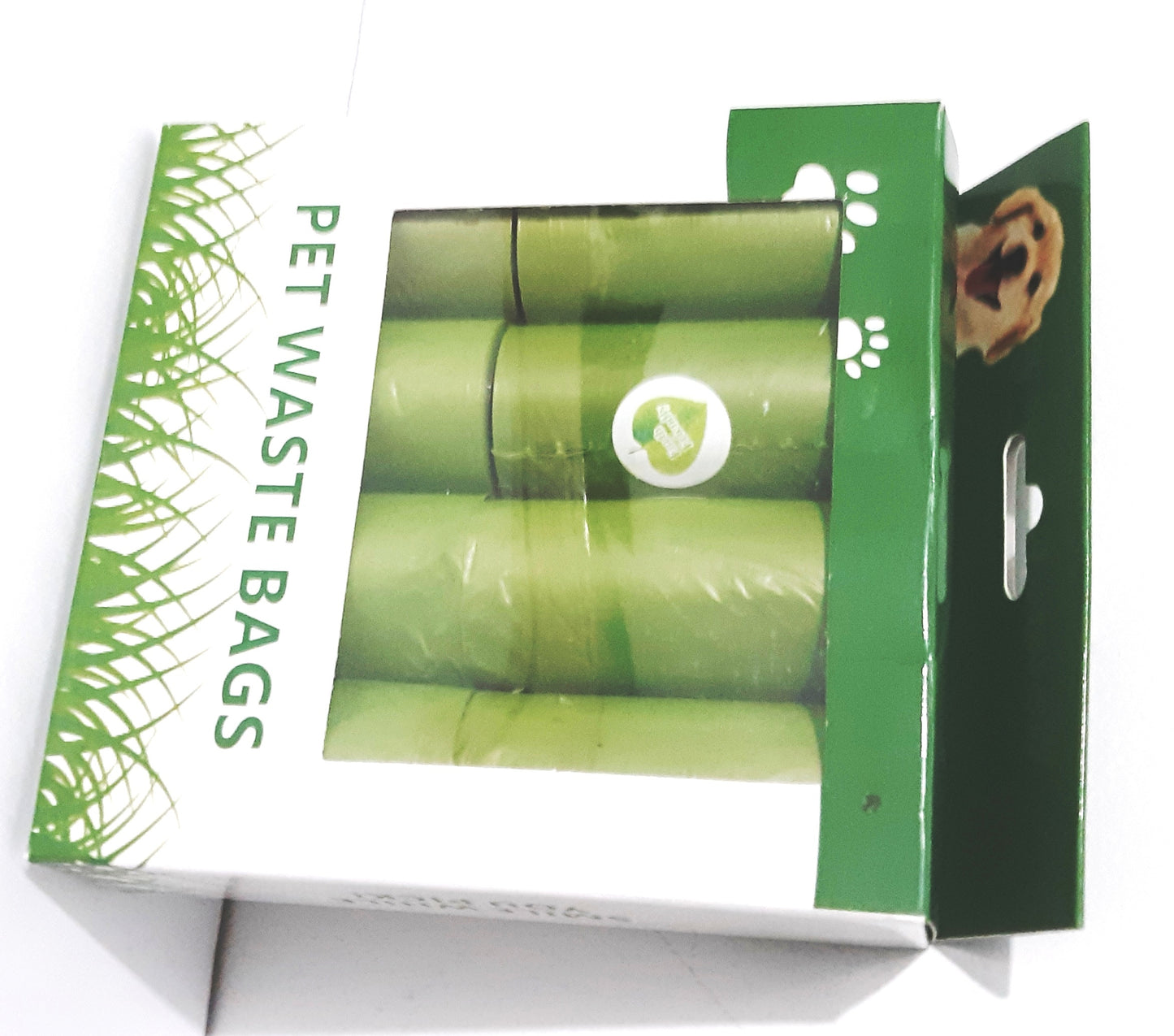 Pauflask Pet waste bag, Dog poop bag biodegradable 120 counts