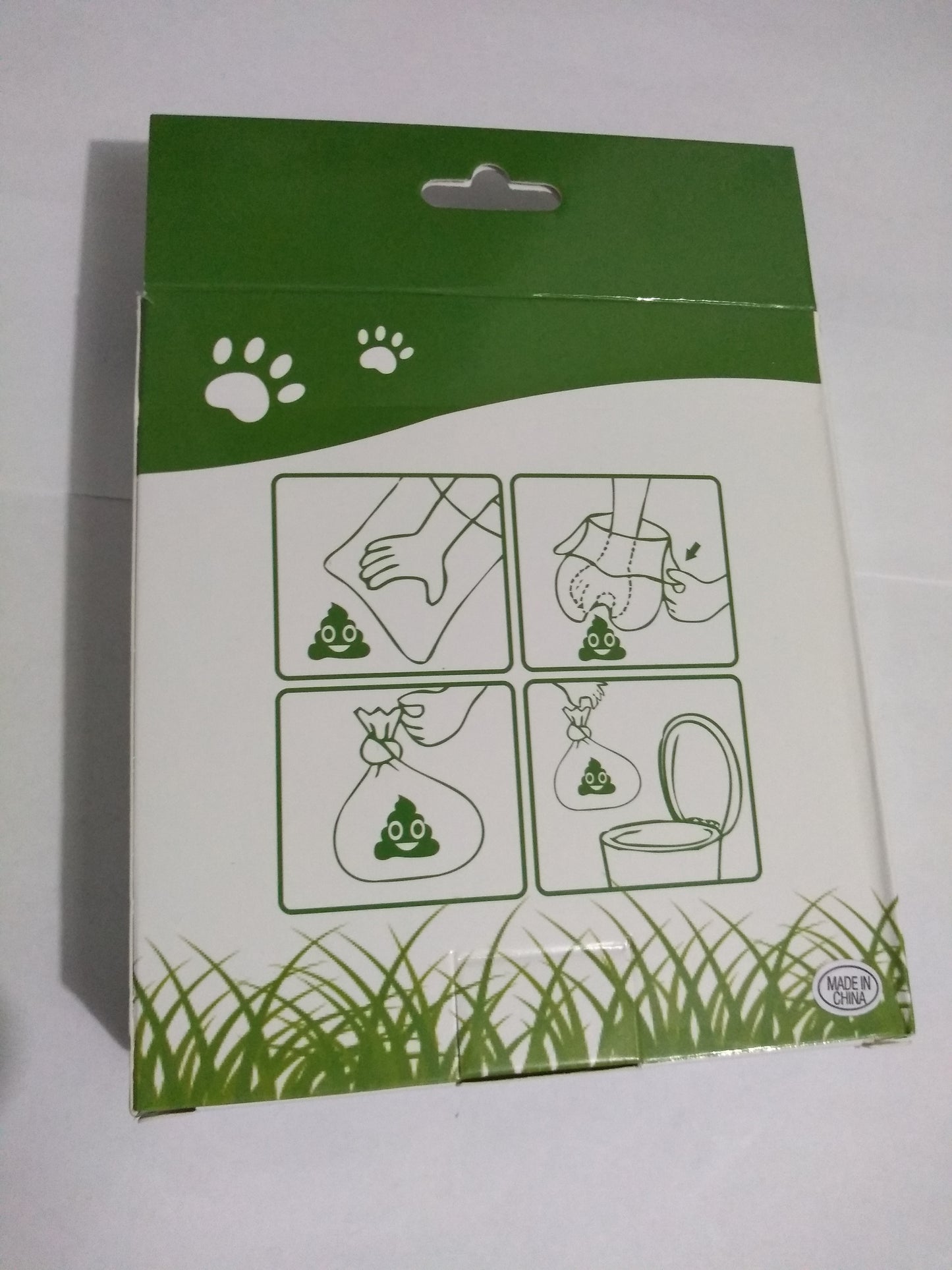 Pauflask Pet waste bag, Dog poop bag biodegradable 120 counts