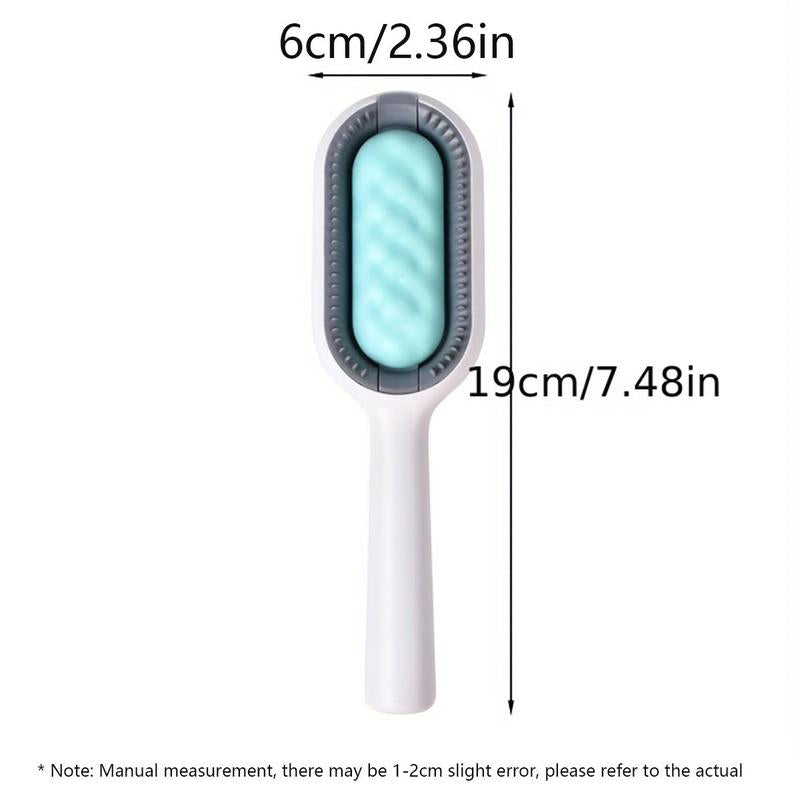 Cat Brush, Pet Grooming Comb, Pet Hair Removal Comb with Built-In Water Tank, Double-Sided Pet Hair Cleaning Brush, Pet Supplies